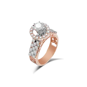 Elegant Slender Solitaire Ring