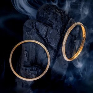 Luxe Touch: Genuine Diamond Bangles