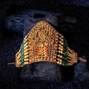Traditional Temple Gold Necklace