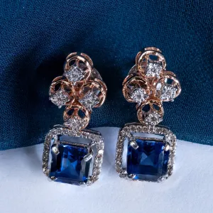 Sparkling Diamond Pendant Set