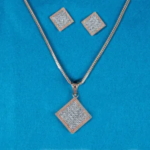 Timeless Pure Diamond Pendant Set