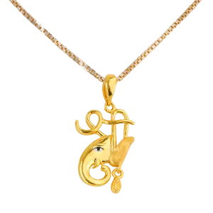 Spritual Gold Pendant