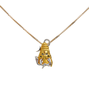 Divine Shiv Ji Gold Pendant